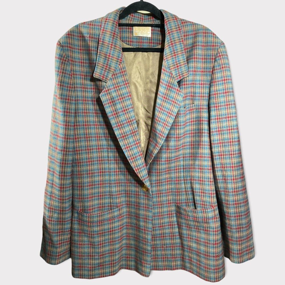 Vintage Pendleton ladies plus size blazer